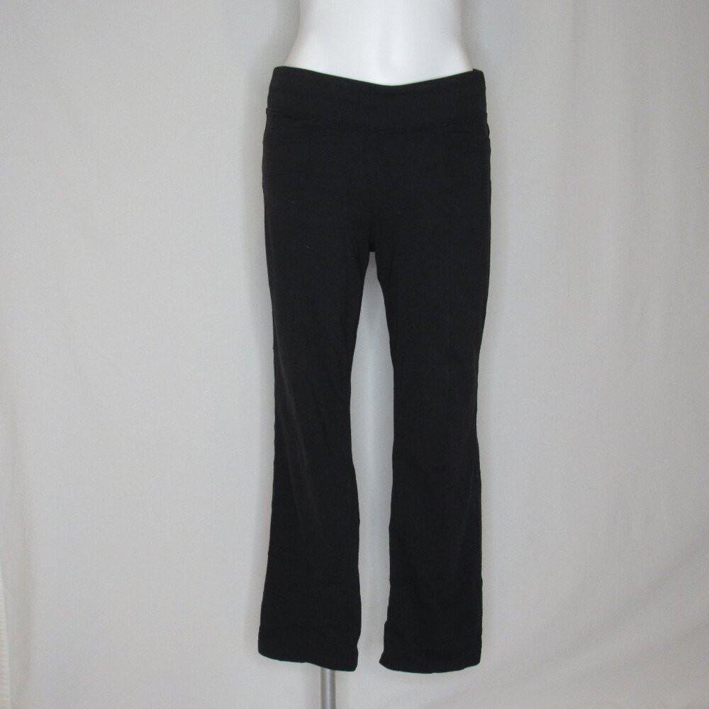 Athleta METRO SKINNY Black Yoga Pants 28" Women's M Medium